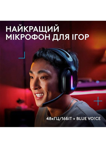 Гарнитура G522 LightSpeed Wireless Gaming Headset Black (981-001544) Logitech (362212044)