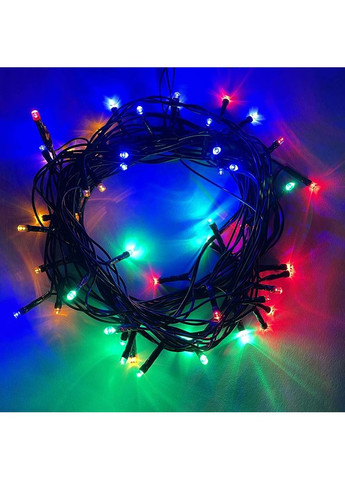 Светодиодная гирлянда 50 LED 8 функций 5 м Разноцветная (CW-G-50L5VMC) Colorway (322445629)