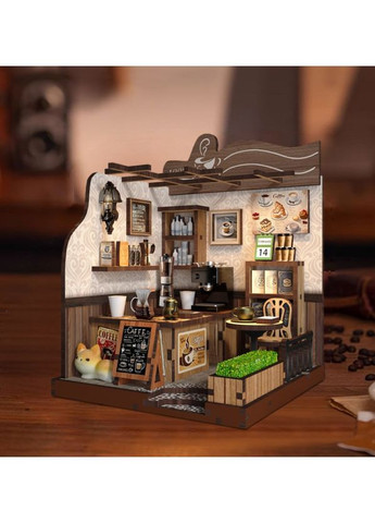 Румбоксу Заміська кав'ярня Country Café DIY Mini House Kit Roombox AW01-001 No Brand (362452877)