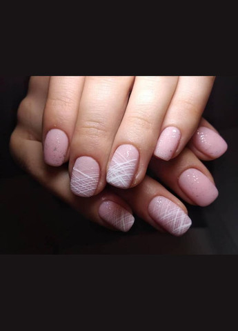 Гель краска паутинка Біла professional 002 8 мл Saga (342376560)