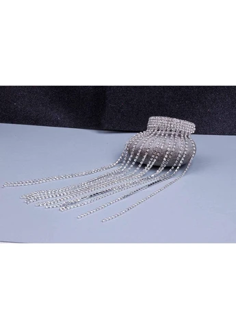 Заколка для волосся з камнями, подвесками, заколка автомат, длина 20 см Fashion Jewelry (393951533)
