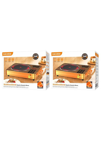 Настольная плита электрическая KSC-1568/JL-168- золотой Kakusiga (368852519)