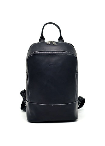 Женский черный кожаный рюкзак RA-2008-3md среднего размера TARWA (329151497)