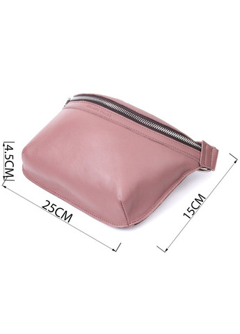 Цікава бананка для жінок з натуральної шкіри 22816 Бежевий Grande Pelle (303710474)