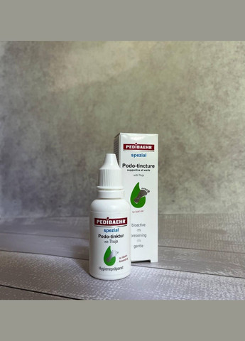 Настойка для лечения бородавок с маслом туи PODO-TINKTUR MIT THUJA 30 мл PEDIBAEHR (339668903)