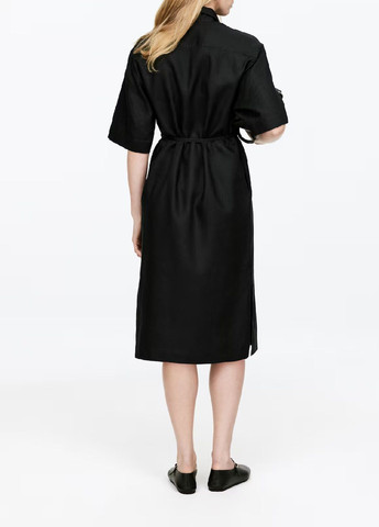 Чорна ділова сукня Arket однотонна