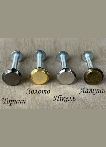 Ручка для меблів з натуральної шкіри "Петля" закруглена шкіряна ручка, конячна, фурнітура чорний нікель, 70*20 мм No Brand (328263009)