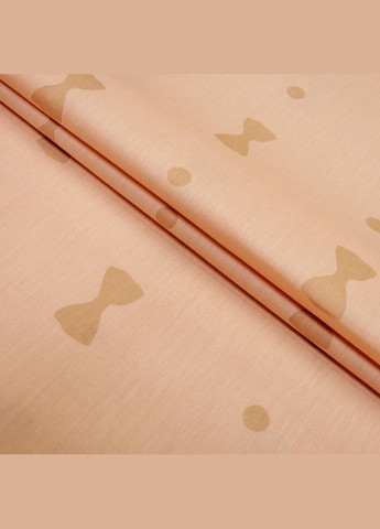 ТКАНИ САТИН S-131B Бантик карамель No Brand (321991820)