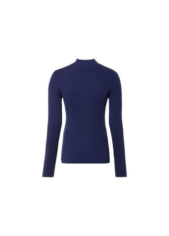 Гольф-водолазка тонкої в'язки з віскозою для жінки Lenzing EcoVero 450695 темно-синій Esmara (373092836)