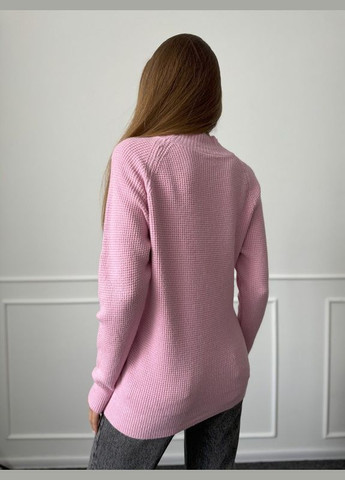 Рожевий демісезонний светр wn20-663 рожевий ISSA PLUS