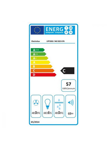 Вытяжка телескопическая LFP326S Electrolux (314982193)