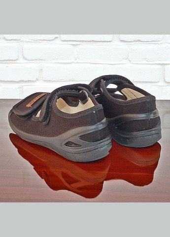 Ортопедичні відкриті тапочки капчики текстильні босоніжки на липучках валді Адам Waldi (345647863)