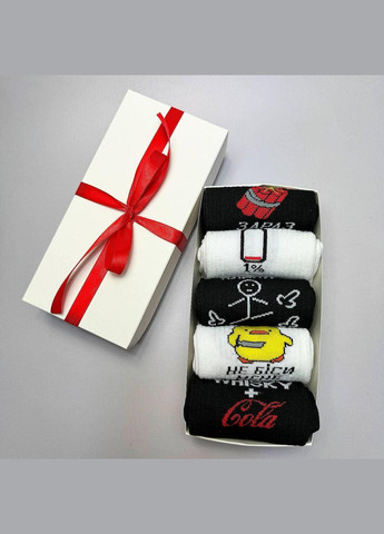 Комбинированные набор женских носков 36-41 5 пар в подарочной коробке. Vakko (308683642)