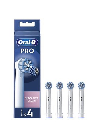 Змінні насадки Pro Sensitive Clean 4 шт (8006540847961) Oral-B (307437760)