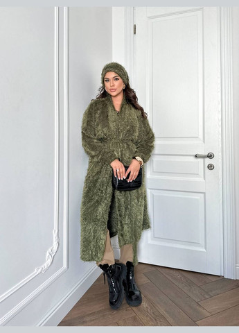 Подовжений жіночий кардиган оверсайз із тканини "Травка" InFashion Кардиган (316051369)