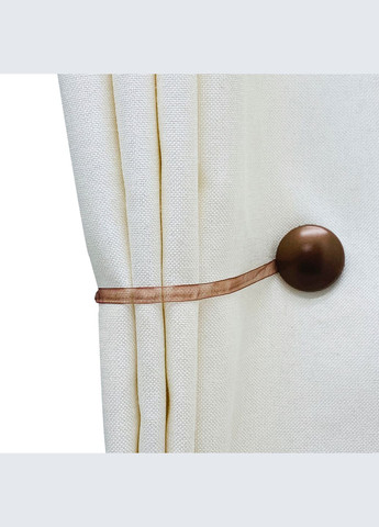 Магніт для штор коло 3.5х3.5 см антик світлий пара 2 шт MIS LT №12а (323147809)