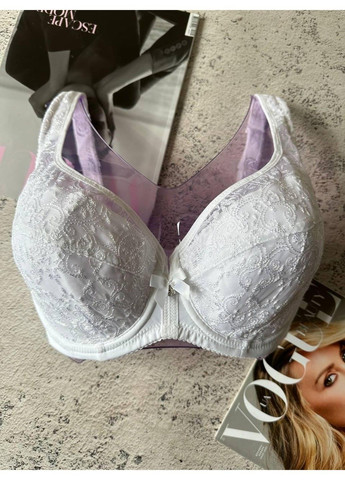 Белый бюстгальтер на чашку е, лифчик для груди 5 размера белый Finikin