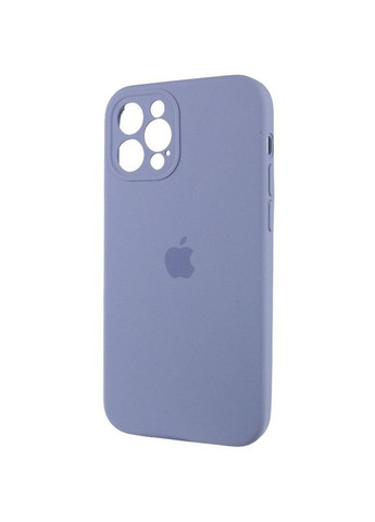 Чохол Silicone Case Full Camera Protective (AA) для Apple iPhone 12 Pro (6.1\") Лавандовий Epik (373938554)