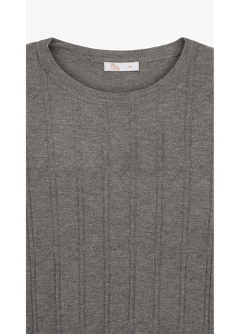 Сірий демісезонний джемпер однотонний жіночий 021 shop (2000999183690) On me