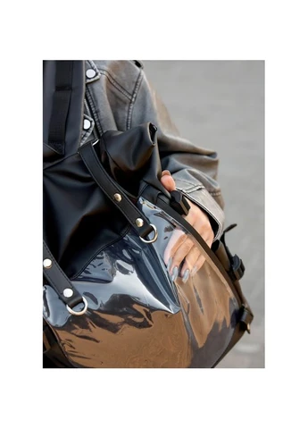 Женский рюкзак RollTop Hacking черный Sambag SB-24460001 (400734599)