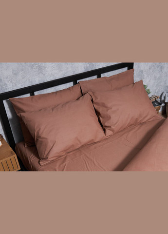 Комплект постельного белья Бязь Gold Люкс «» евро 200х220 наволочки 4х50х70 (MS-820004528) Moon&Star Light Brown (302973785)