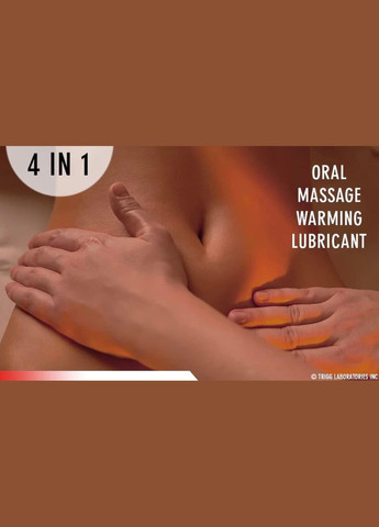 Разогревающий съедобный лубрикант 4 в 1 Fun клубника 30 мл Wet (347287103)