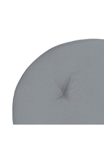 Подушка для кресла Ø 30х3 см серый No Brand (325482317)