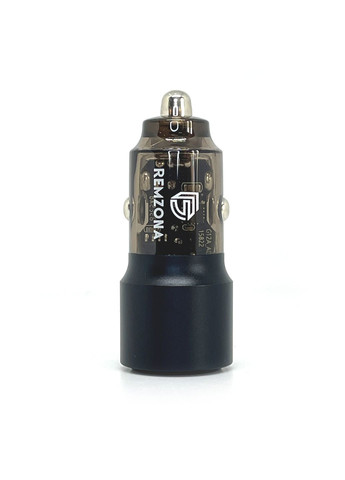 Автомобільний зарядний пристрій (автозарядка) Treneas Acey 95W CCAC-05BK |USB+Type-C, 3A, 95W | Чорний Remzona (334293789)