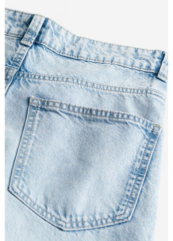 Жіночі джинси Relaxed regular waist (56533) W34 Блакитний H&M - (286425629)