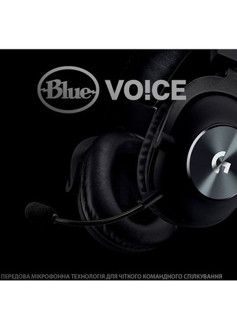 Гарнитура G PRO X Gaming Black (991-000358) Logitech (332613137)