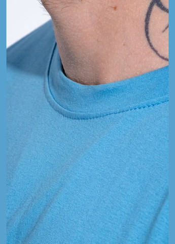 Голубая футболка мужская (p-7982) Носи своє