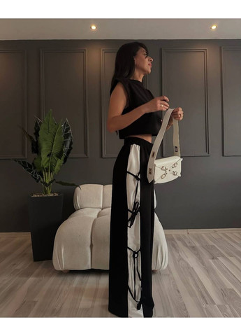 Женские черные штаны No Brand (356155789)