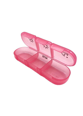 Секционная таблетница - органайзер для таблеток с ячейками по дням 7х3, радуга No Brand (294206250)