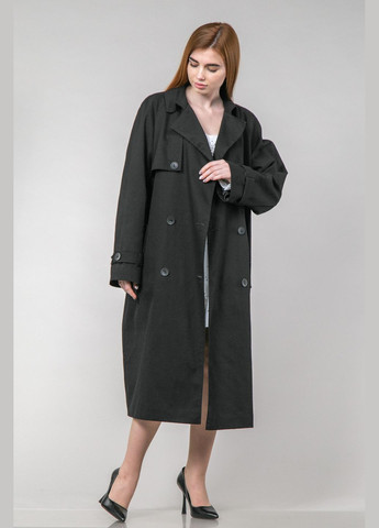 Тренч з котону CHICLY на гудзиках демісезон (293942778)