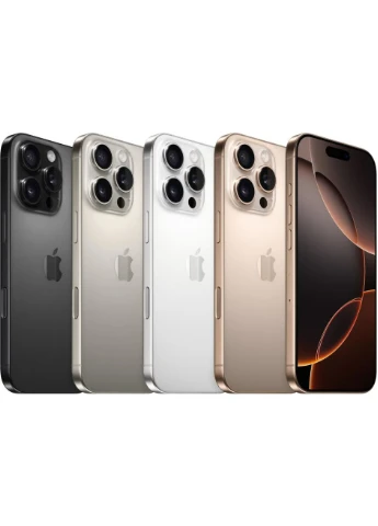 мобильный телефон iphone 16 pro 256gb black titanium (mynh3) Apple (391734993)