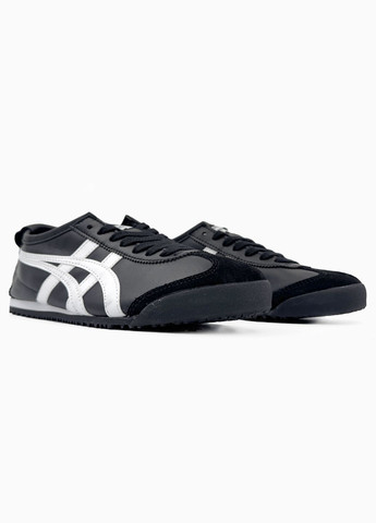 Кроссовки женские и мужские Asics Onitsuka Tiger black white | Асикс Онитцука Тайгер черные белые No Brand чёрные демисезоны (316231452)