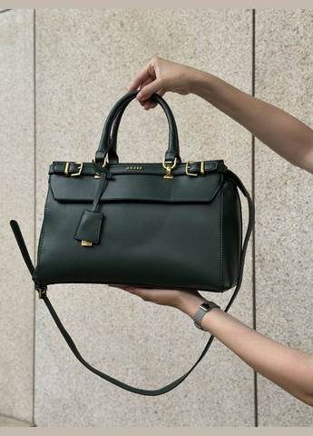 Жіноча сумка Guess з двома ручками зелена No Brand (296908839)