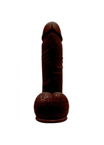 ТІЛЬКИ У НАС! Вібратор на присосці BRAVEMAN (тілесн.) з плавним регулюванням вібрації на дротовому пульті No Brand (301909320)