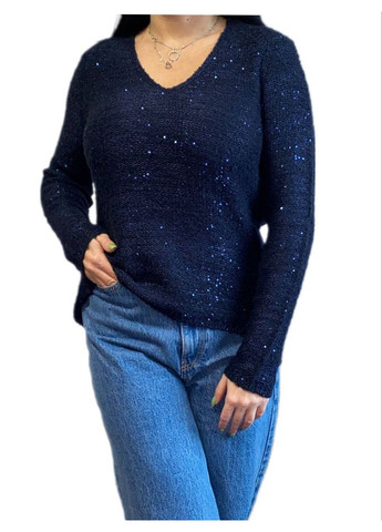 Темно-синий демисезонный свитер Fashion Club