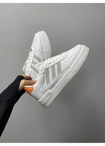 Білі кросівки чоловічі adidas dass-ler white beige orange адідас аді даслер білі демісезон No Brand