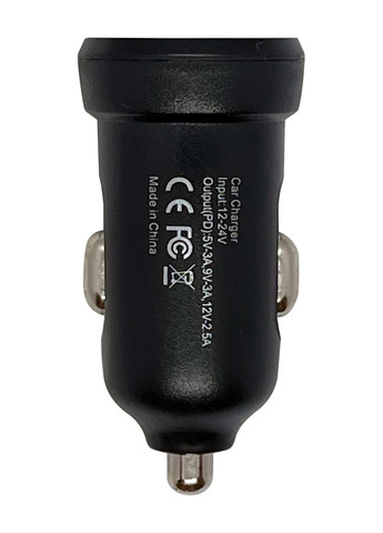 Автомобільний зарядний пристрій XON UniLink Type-C 30W Black (CU001C30WB 3487) XON E-Tech (303428945)