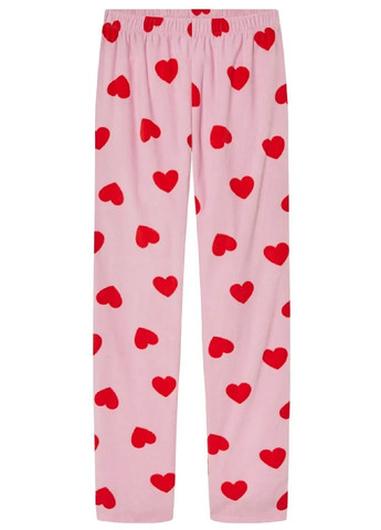 Рожева зимня флісова піжама (світшот, штани) світшот + брюки Pepperts