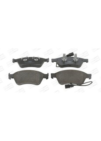 Колодки тормозные передние дисковые (с датчиками) Audi A6 (C6), A8 (D2,D3) (573207CH) Champion (362091634)