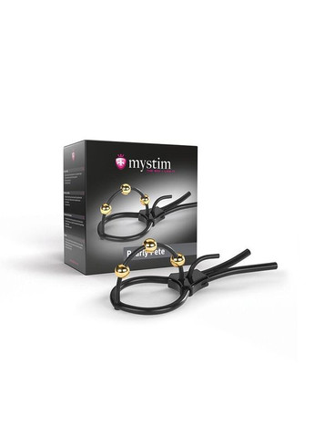 Утяжка для пеніса Mystim Pearly Pete, з трьома кульками No Brand (366878526)