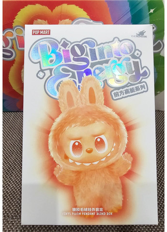 Іграшка-сюрприз Labubu Плюшевий брелок Лабубу Big into Energy Art The Monsters (51006-2P1) Pop Mart (365251377)