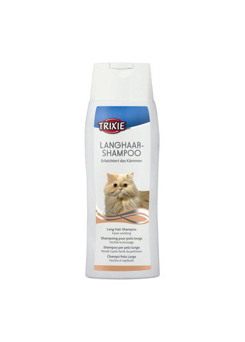 Шампунь для довгошерстих кішок Тріксі 250 мл (4011905291918) Trixie (351478806)