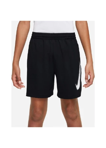 Шорти підліткові чорні DX5361-010 Nike MULTI DRI-FIT GRAPHIC (397841391)