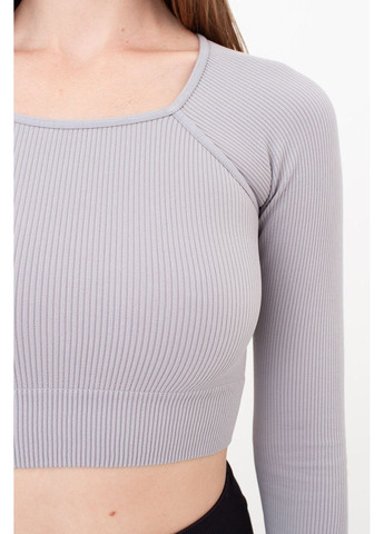 Топ укороченный Giulia T-SHIRT WITH LONG SLEEVES - (351853875)