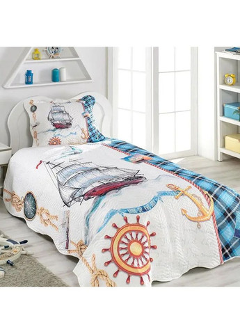Покрывало детское Sailor с наволочкой, 240х175 см/Набор на кровать детский Miss Bella (370968153)