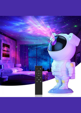 Лазерний нічник-проектор зоряного неба Astronaut 1500 mAh white PRC (322245599)